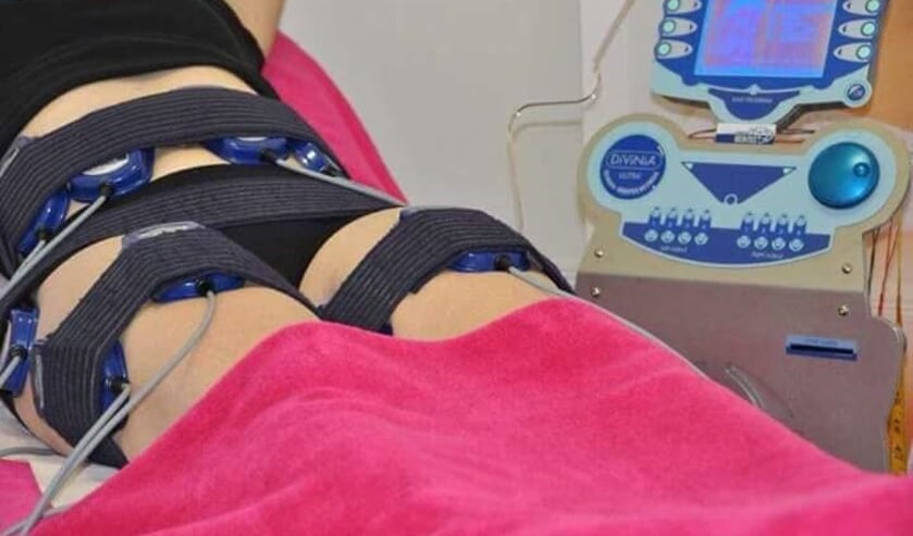 Afvallen door ultrasound en elektrostimulatie.