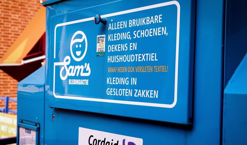 Op verschillende locaties zijn dit soort verzamelcontainers te vinden.
