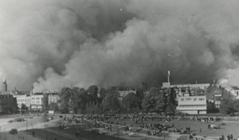 Het bombardement op Rotterdam was op 14 mei 1940.