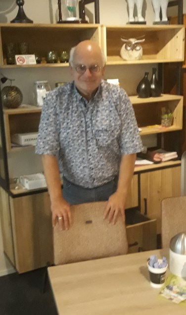 Vrijwilliger Harry Spek.