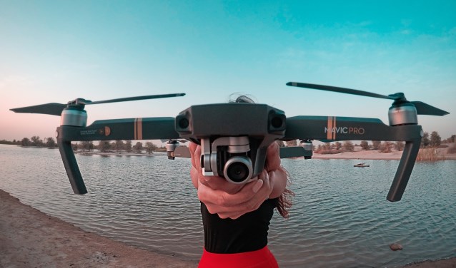 Drones helpen bij het toezicht houden.