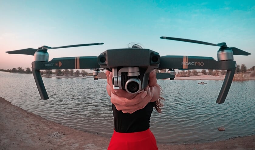 Drones helpen bij het toezicht houden.