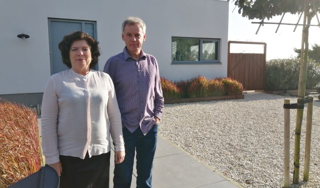Het huis van het echtpaar is vanaf de grond opgebouwd.