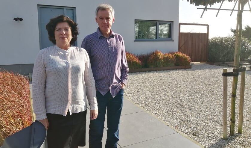 Het huis van het echtpaar is vanaf de grond opgebouwd.