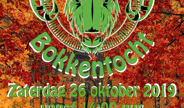 De poster van de Castricummer Bokkentocht.