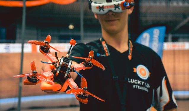 Nederlands Kampioenschap Indoor Drone Racen 2020 in Sportpaleis Alkmaar.