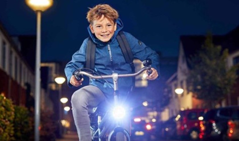 De fietsverlichtingsactie bi het Repair Café Beverwijk is op 19 oktober.
