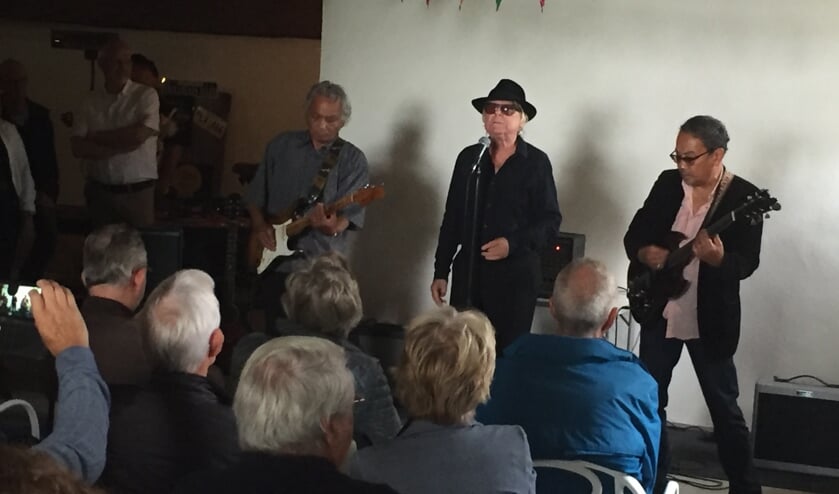 De blueslegende trad onlangs nog op tijdens Muziek aan de Middenweg.