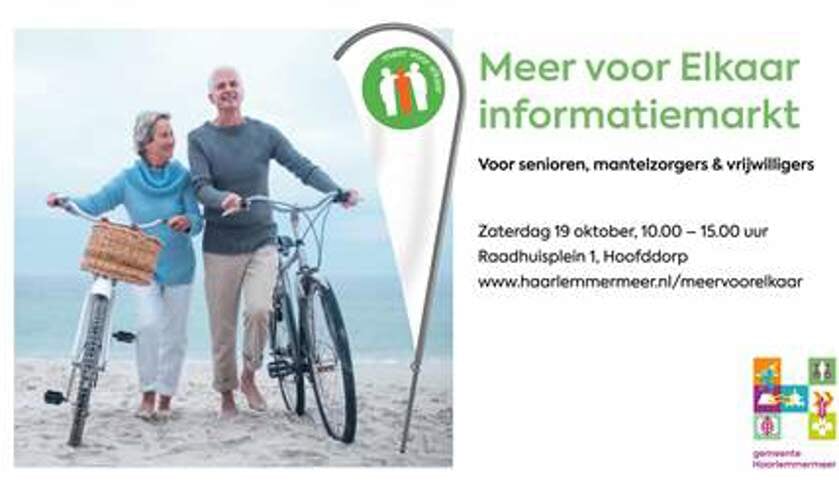 Een zorginformatiemarkt voor senioren, mantelzorgers en vrijwilligers.