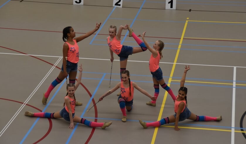 Het preteen team van De Boomtoppers