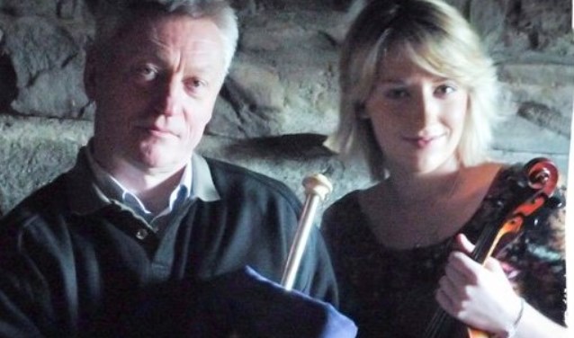 Aoife en met haar vader Mick O'Brien.