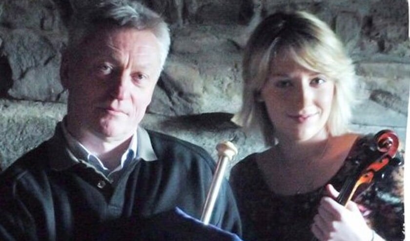 Aoife en met haar vader Mick O'Brien.