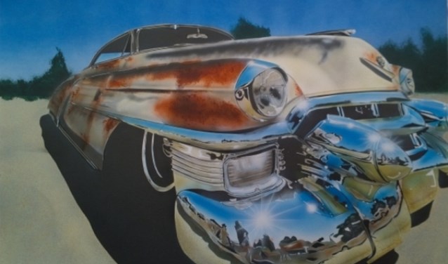 Airbrush door Peter Klijn.