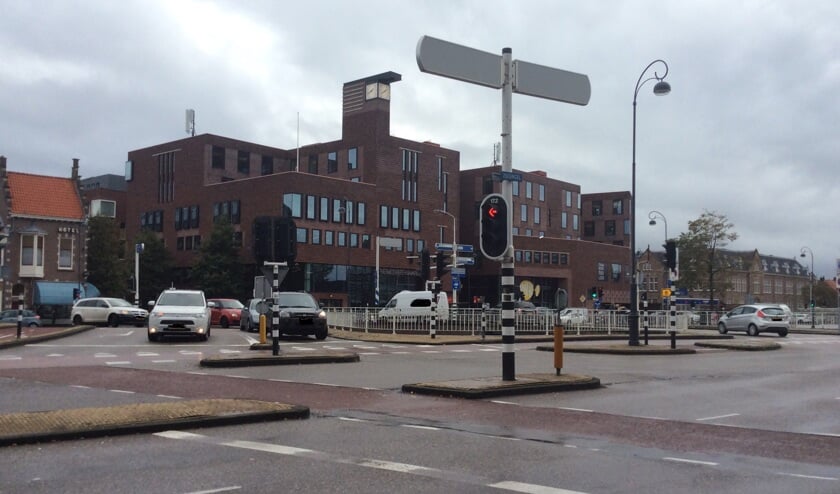 Het asfalteren heeft plaats in het weekend.