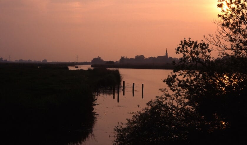 Varen door de Eilandspolder.