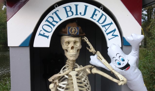 Lekker griezelen bij Fort Edam.