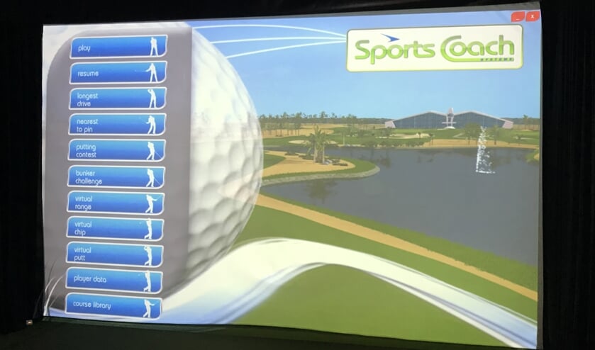 De SportsCoach van Albatros Indoor Golf.