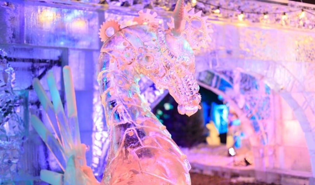 De expositie met ijssculpturen is één van de onderdelen van Cool Event
