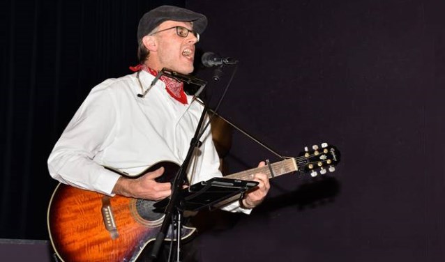 Kees Kaas in actie.