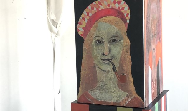 Maria Wolfram (Finland) – The Totem – schilderijen-kubus