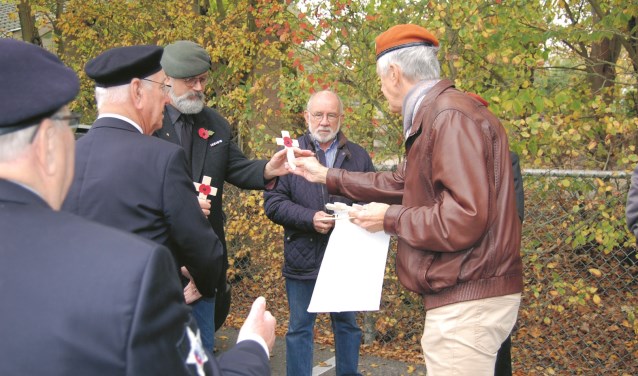 Veteranen onder elkaar.
