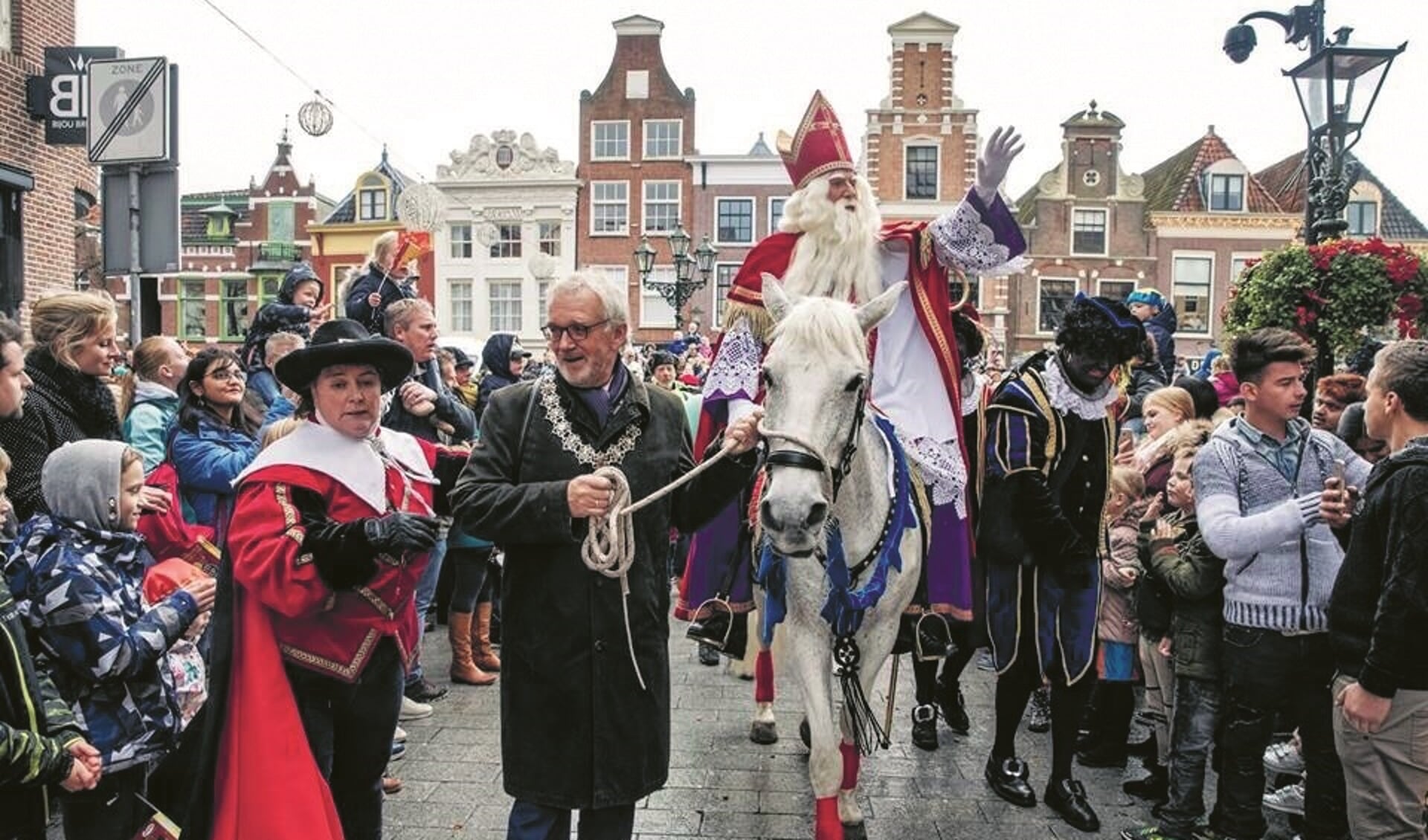 Sinterklaas komt zaterdag 16 november weer aan in Alkmaar.