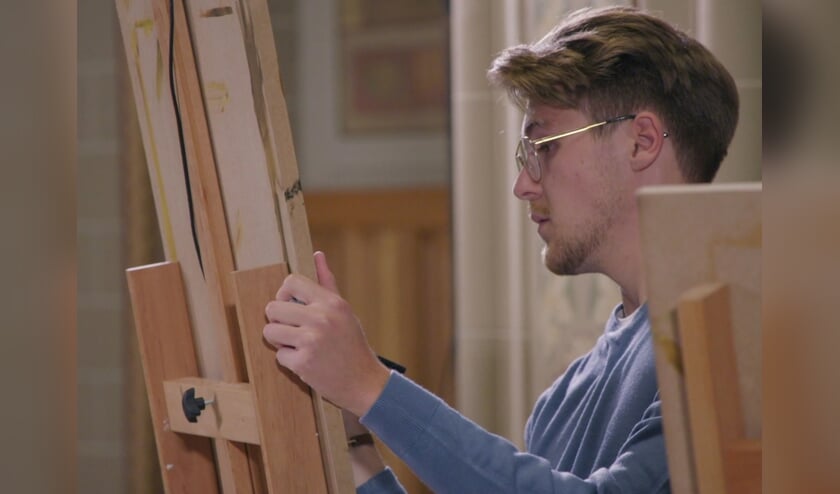 Sebastiaan Groot geniet van het project Rembrandt.