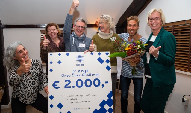 Het ziekenhuis won met de pilot de derde prijs en incasseerde tweeduizend euro.