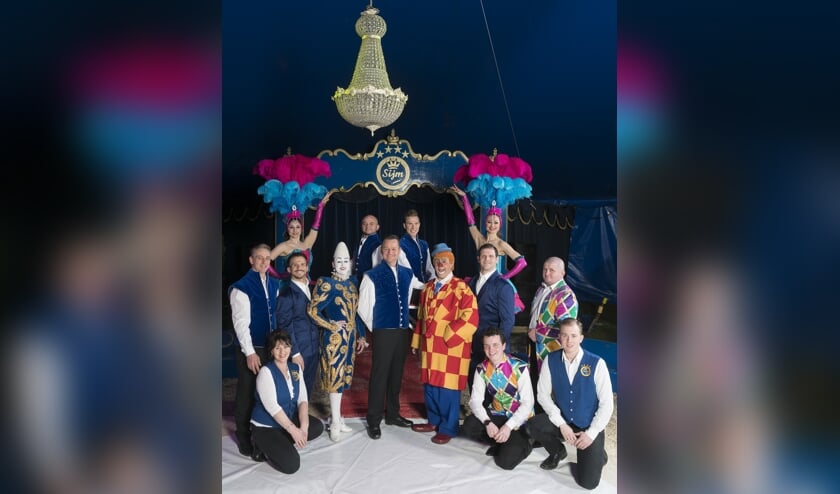 De artiesten van het circus zijn er helemaal klaar voor.