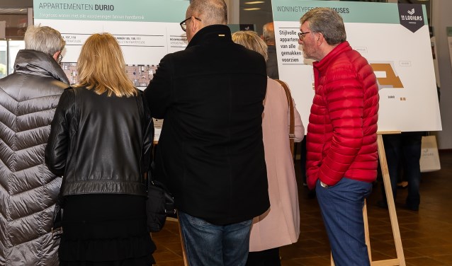 Uit de informatiebijeenkomsten bleek de populariteit van het project. Donderdag 21 november start de bouw.l