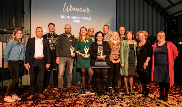 Winnaars MBO Stage Awards Noord 2018.