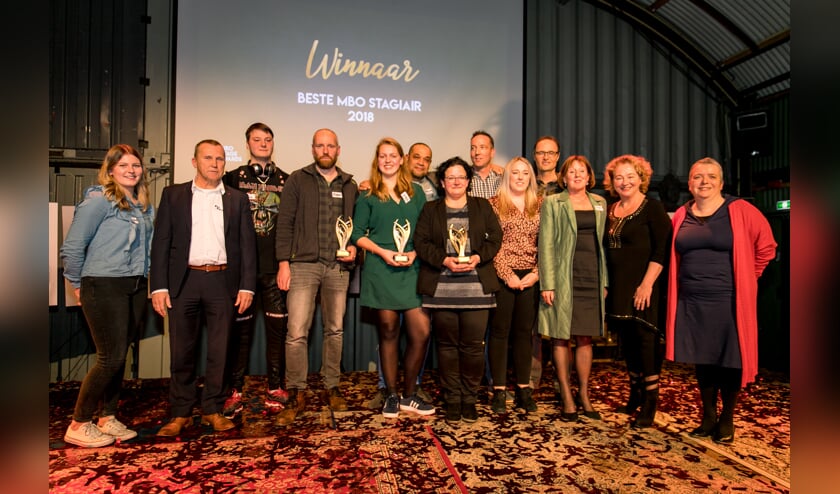 Winnaars MBO Stage Awards Noord 2018.