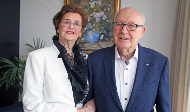 70 jaar lief en leed delen en nog steeds dol op elkaar: Rie en Klaas ten Bruggencate.