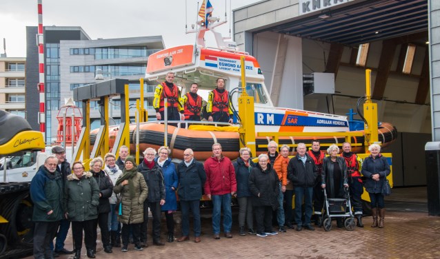 Donateurs op bezoek bij de KNRM.
