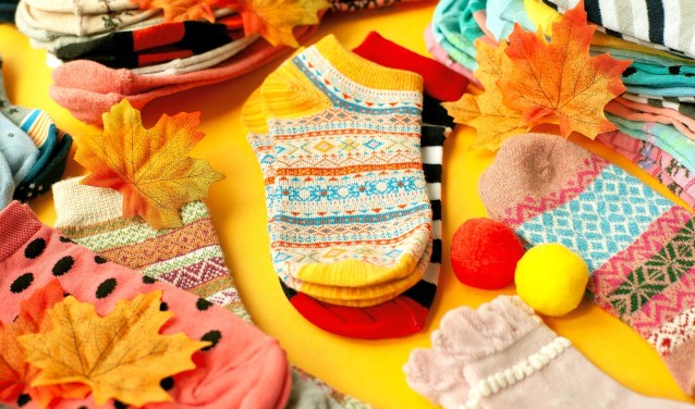 Kinderen hebben regelmatig nieuwe sokken nodig. Doneer ze aan de kinderkledingbank.
