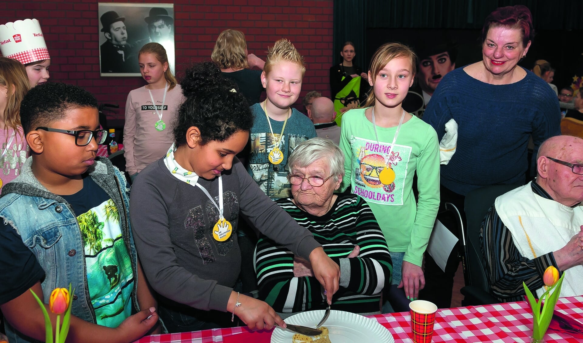 Pannekoeken eten op 12 november in Heemswijk. 