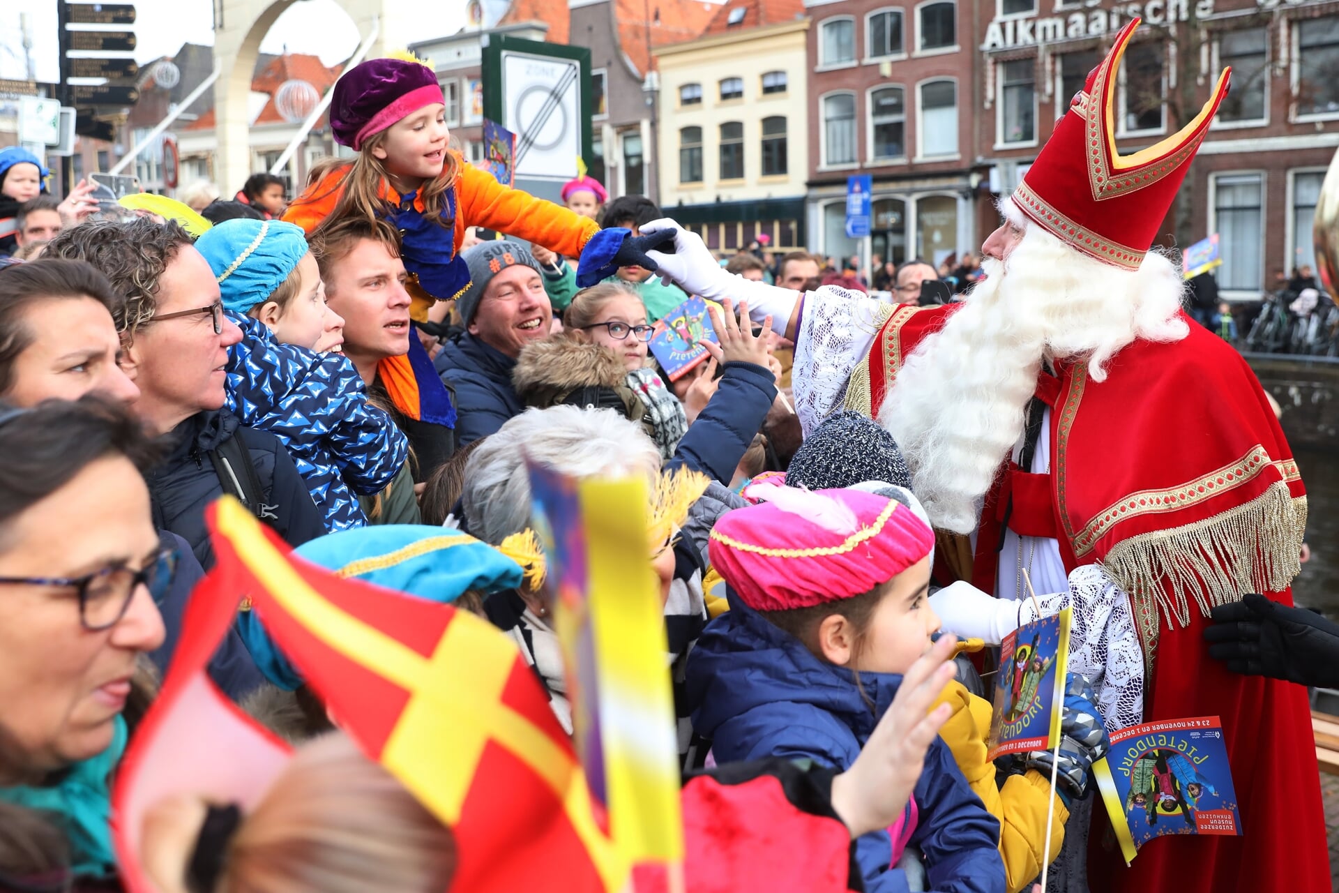Sinterklaas komt 13 november aan in Alkmaar