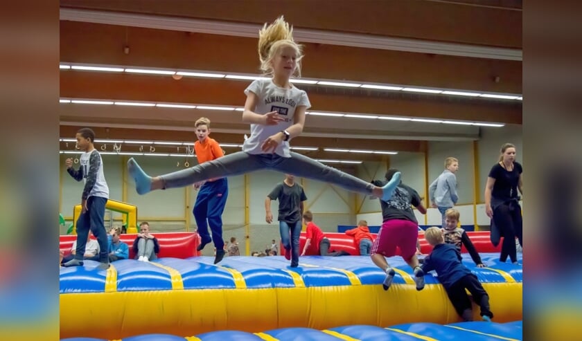 Er is van alles te beleven in beide sporthallen.