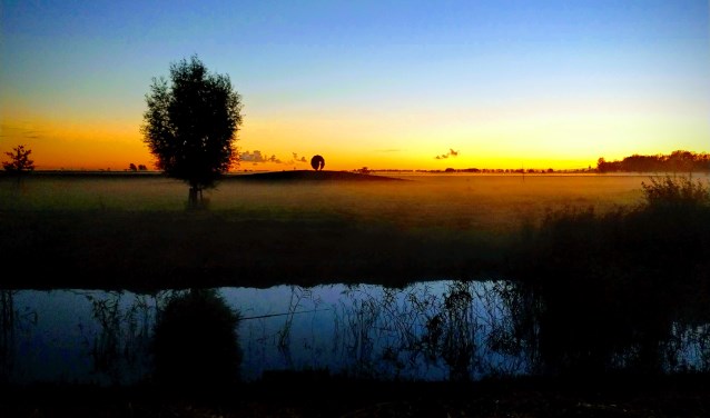 De zon komt op in Buitenschot.