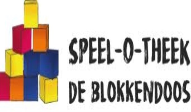Het logo van Speel-O-Theek De Blokkendoos.