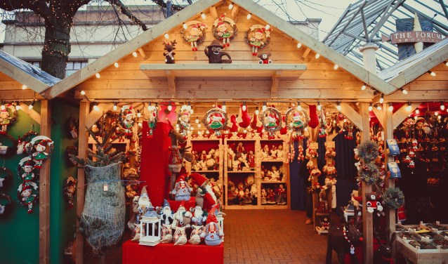 Verkoop van onder meer zelfgemaakte kerstkaarten