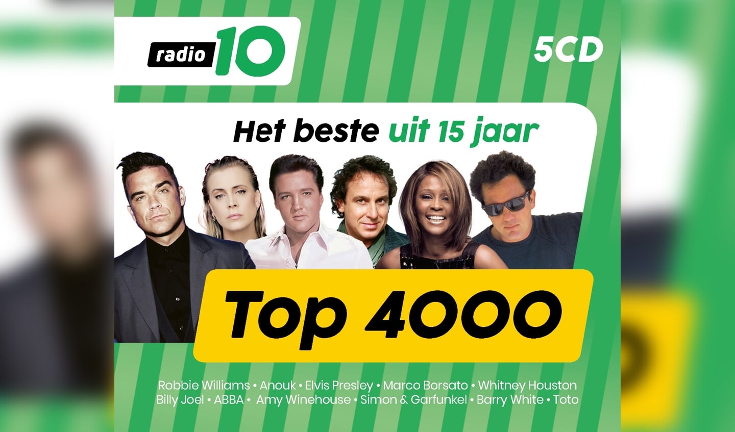 De Top 4000 van Radio 10. 