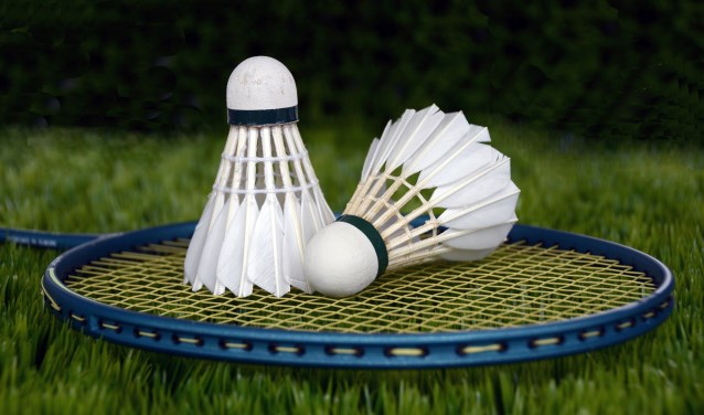 Lekker badmintonnen.