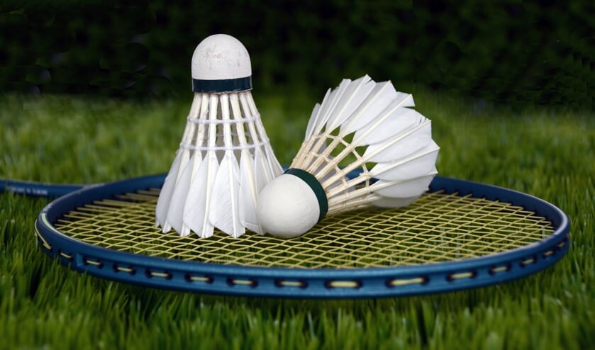 Lekker badmintonnen.