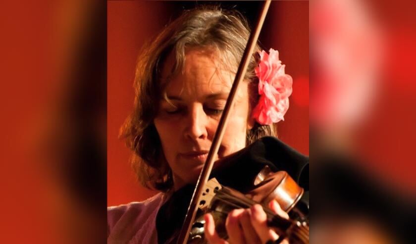 Violiste Martine Nijenhuis.