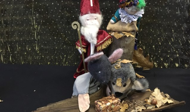 Sinterklaas bij kabouter Zako.
