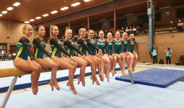Mooie prestaties van de dames van Turncentrum Waterland