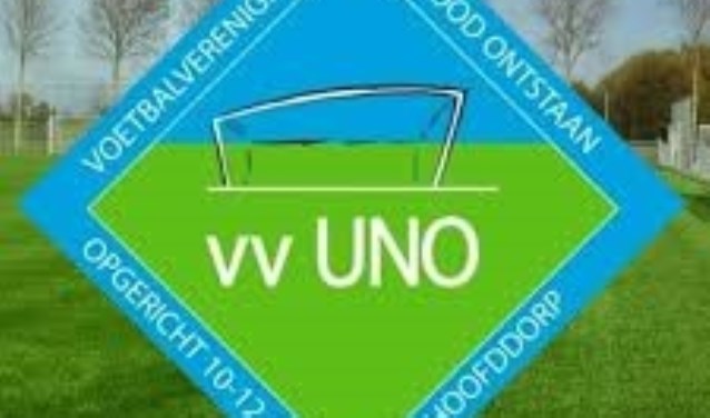 Het logo van VV Uno.