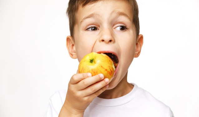 Snoep verstandig, eet een appel!