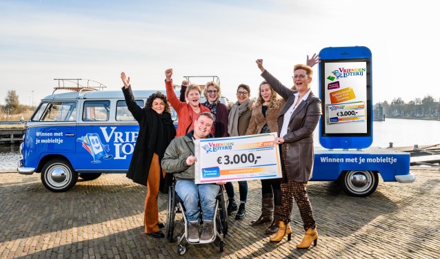 Grote vreugde bij de Sjaak Pach Stichting.
